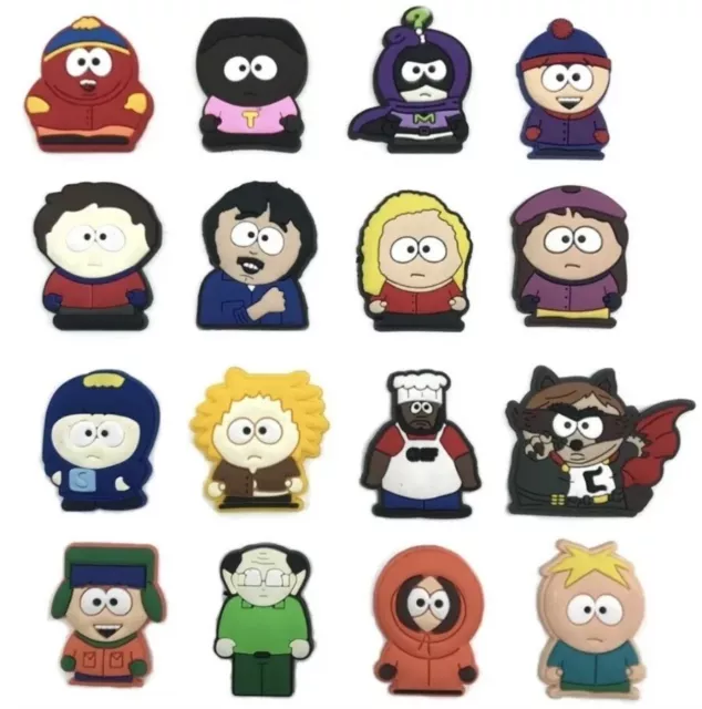 Gros Lot Pin's* South Park : Cartman,keny,kyle,Stan,Mr Garrisson,Chef,Mysterion