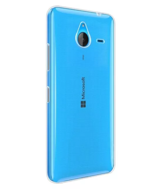 For NOKIA LUMIA 640 XL SHOCKPROOF TPU CLEAR CASE SOFT SILICONE BACK SLIM COVER