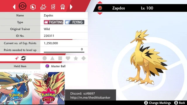 Pokémon Schwert Und Schild Event Codes POKÉMON SCHWERT/SCHILD GLÄNZEND GALARIAN ZAPDOS 2022 Event Ver HANDEL