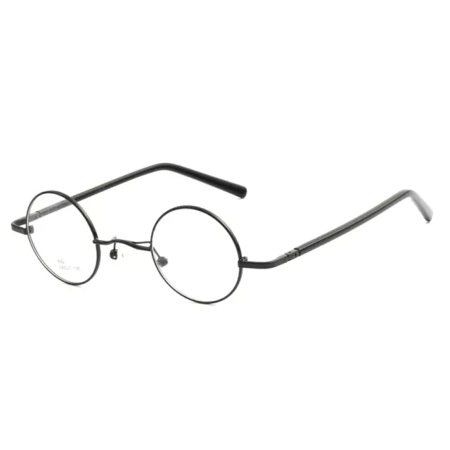 Retro Round Eyeglasses Frames Men Women Vintage Nerd Glasses Spectacles Metal