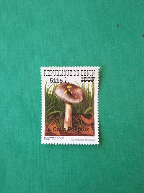 Bénin surchargé overprint 5115f sur 150f MNH neuf Champignon Colis Postaux Erreu