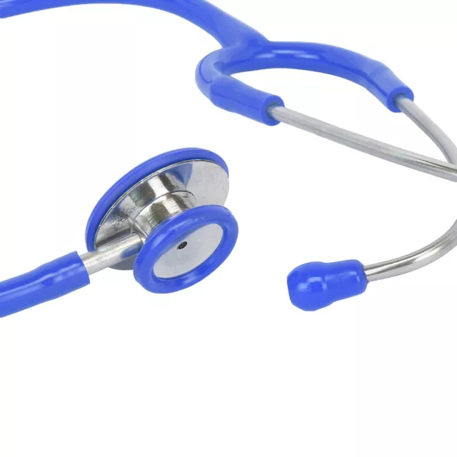 RCSP Deluxe Acoustic Stethoscope Color Blue For Meddical Students & Doctors 2