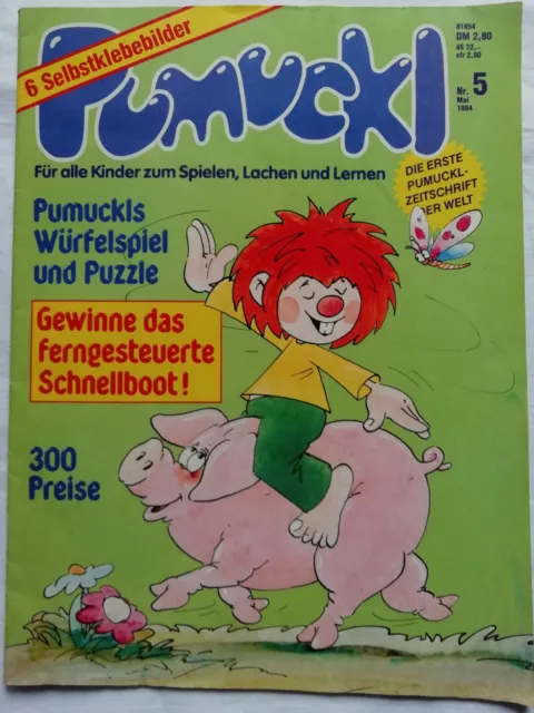 PUMUCKL Nr. 5 Mai 1984 Die erste Pumuckl-Zeitschrift der Welt. Für alle Kinder