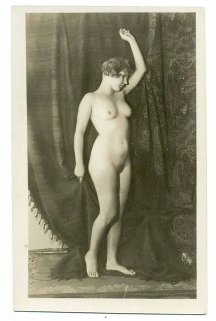 Altes Foto Erotik Art Nude vintage erotic photo naked woman Kunst um 1920