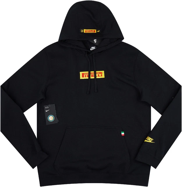 INTER MILAN NIKE Pirelli Hooded Sweat Top 2019 20 Large New with