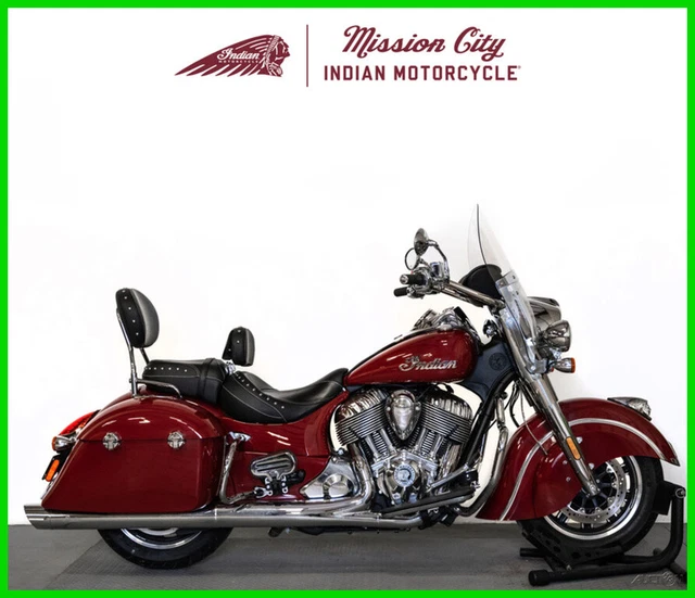 2016 Indian Springfield Indian Motorcycle Red