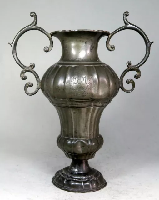 Barocke VASE zum HUBERTUSBURGER FRIEDEN, Sachsen 1763