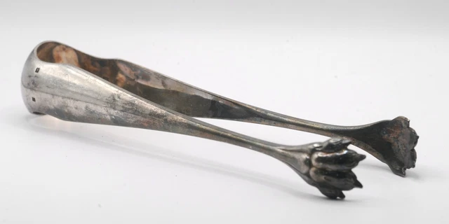 SUPERBE PINCE A SUCRE STYLE LOUIS XV EN METAL ARGENTE CHRISTOFLE