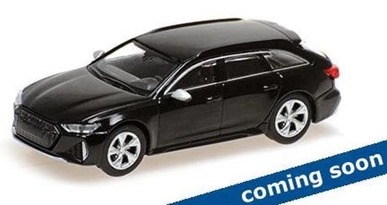 Miniature Minichamps Audi RS6 Avant 2012 Gris Métal - échelle 1/43, Neuve Sous Boîte