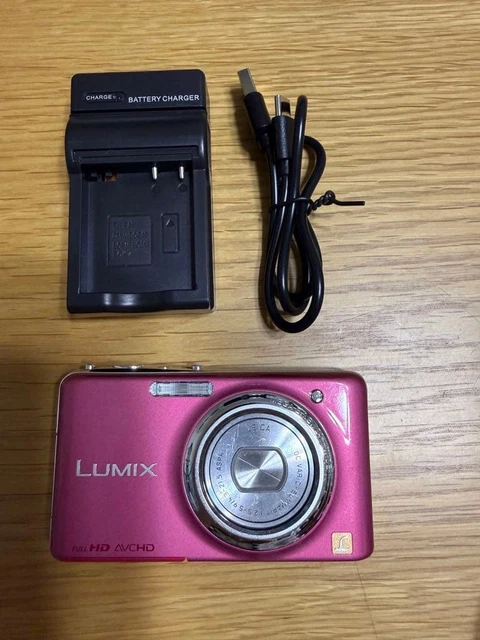 PANASONIC LUMIX DMC-FX40 Pink 12.1 MP Digital Camera [Japanese