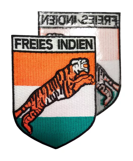 Ärmelschild Azad Hind (Freies Indien)