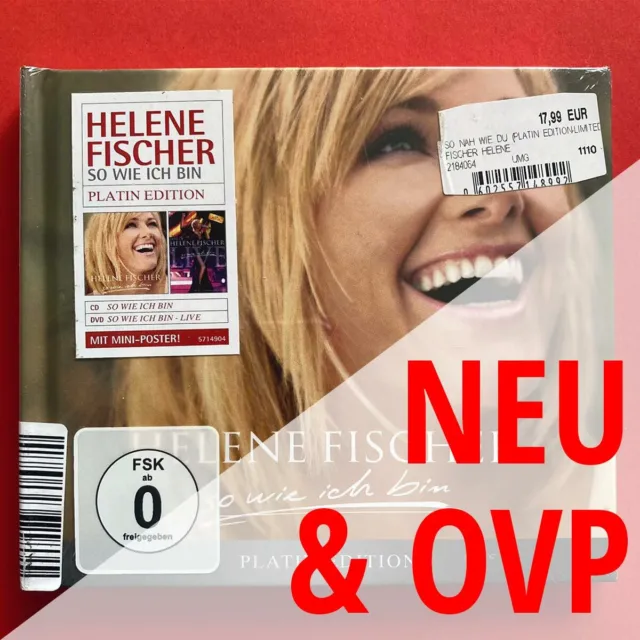 Helene Fischer - So wie ich bin - Platin Edition + DVD Best Of Live - NEU + OVP