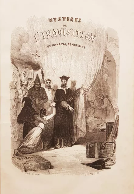 Fereal-Mysteres De L'inquisition & Autres Societes Secretes D'espagne-1846-Ill-