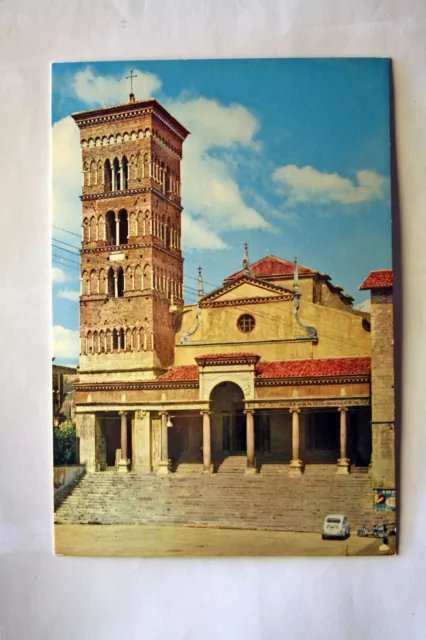 Cartolina Lazio Terracina La  Cattedrale Viaggiata Anni 1970