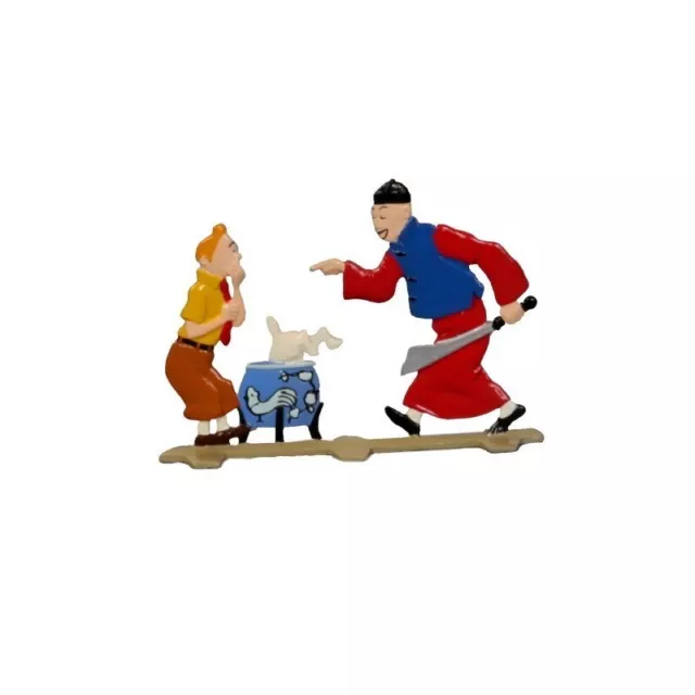 Pixi Tintin - Tintin, Milou et Didi - Plat d'étain Le Lotus Bleu - Réf. 2400