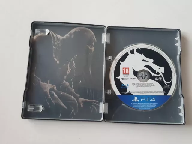 Mortal Kombat X Steelbook PS4 UK PAL 3