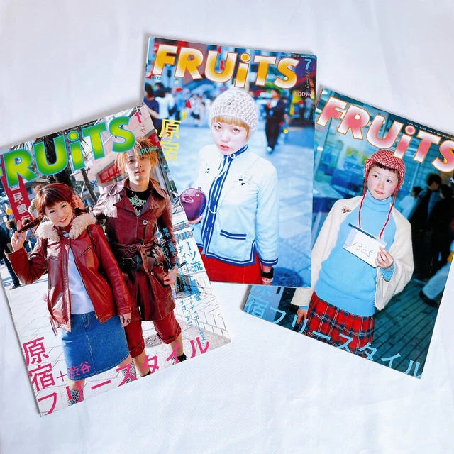 FRUITS MAGAZINE SET 3 Issues Vol 12 19 30 Japanese Street Fashion