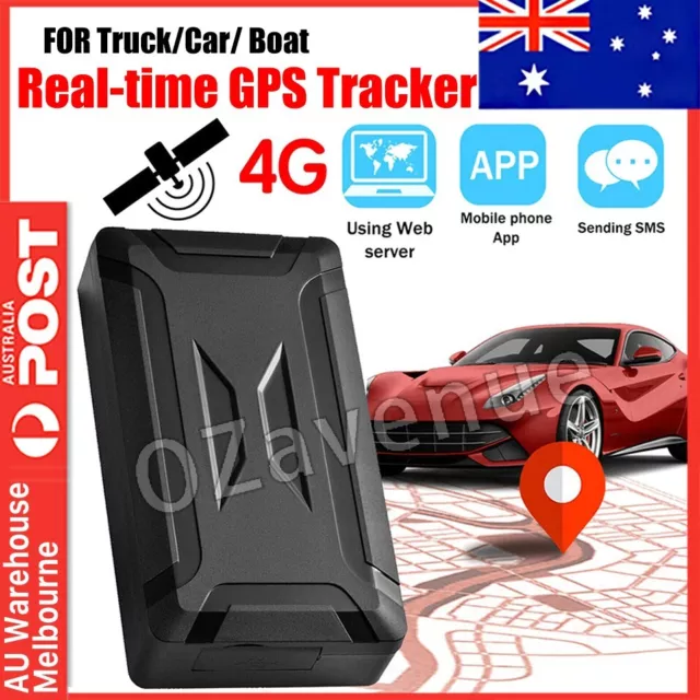 30000mAH-10000mAH 4G Real Time GPS Tracker LIVE Tracking Vehicle Car Magnetic AU