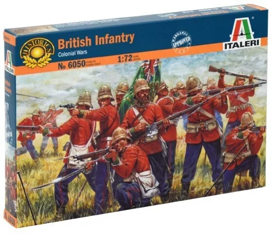 Soldatini 1/72 British Infantry, Zulu wars  - ITALERI 6050