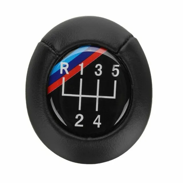 5 Speed Car Manual Gear Shift Knob Fit For BMW E34 E36 E39 E46 Black UK