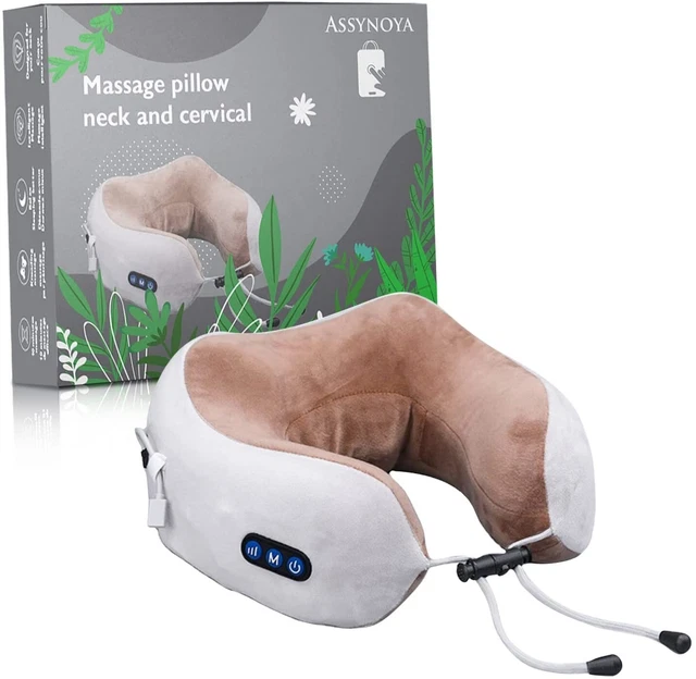 Masseur cervical et cou | Coussin de massage chauffant idéal pour les cervicales