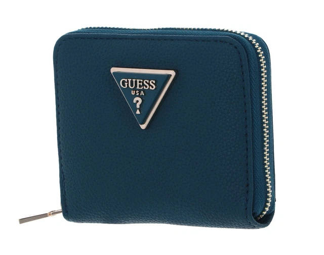 Portefeuille GUESS Reiko - Couleur étain (Pewter) - Fausse Peau - Neuf Avec étiquettes - Livraison USA Offerte