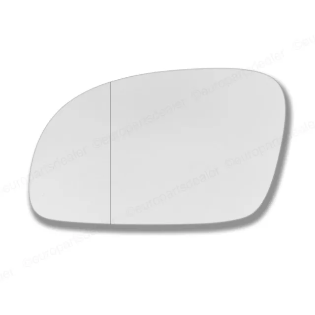 Left side Wing door mirror glass for VW New Beetle 2003-2010 stick on Wide Angle