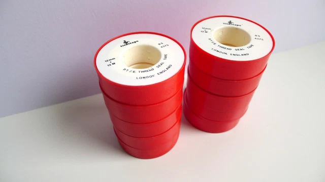 Doratex 20 Meter Sealing Tape 12mm – White Gasket Tape For Threaded Plumbing – Heat Resistant -20°C To 100°C - View #4