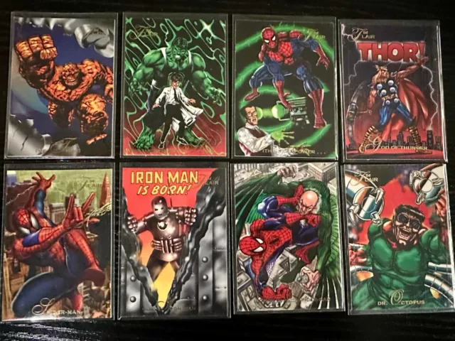 1994 Flair Marvel Annual Universe Trading Card Comics Singles U Pick Power Blast