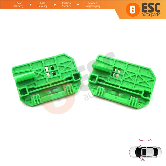 Lot De 8 Clips De Lève-vitre Pour Audi A4, VW Polo, Seat Ibiza - Références 3V0837461A, 8D0837399A, Etc.