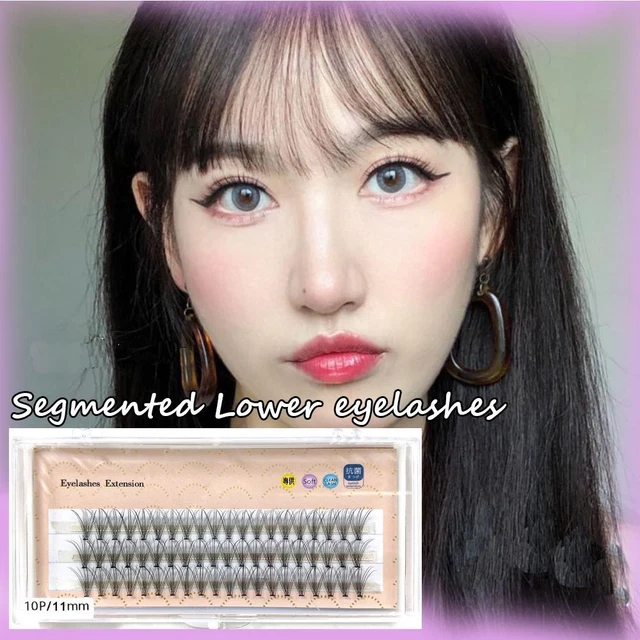 Fake Lashes Individual Eyelashes Segmented  Eyelashes Grafting False Eyelashes