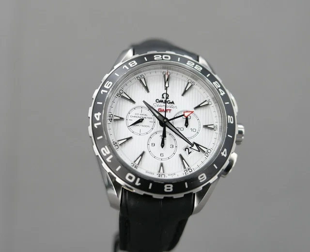 Omega Seamaster GMT Aqua Terra Fullset Chronometer Auto. Chrono.