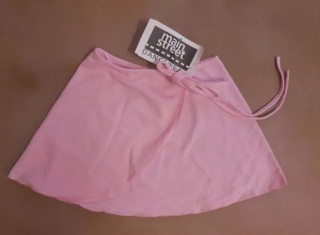 Classic Main Street Dance Ballet Wrap Skirt Crepe light Pink Adult Child