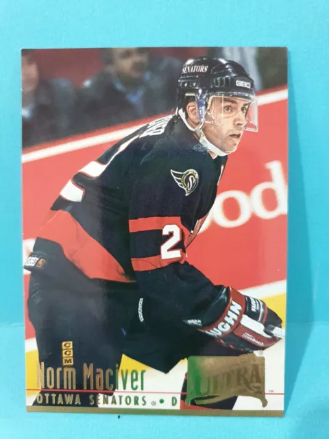 Norm Maciver🏆1994-5 Fleer Ultra #149 SENATORS NHL Hockey Card🏆FREE POST