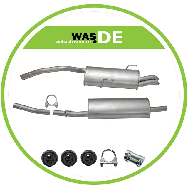 Ligne D'échappement Complète NEUVE Pour Peugeot 807 2.2 HDI - Kit De Montage