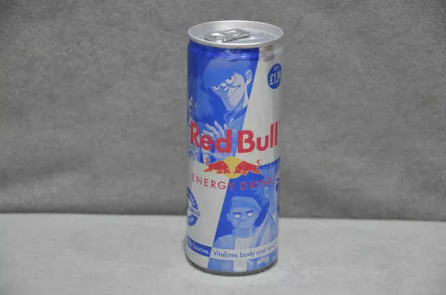 Red Bull Limited Edition Gorillaz Aluminium Can Demon Dayz Festival 2017 Full