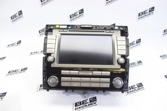 VW Phaeton 3D multimedia system climate control panel radio navigation 3D0035005K