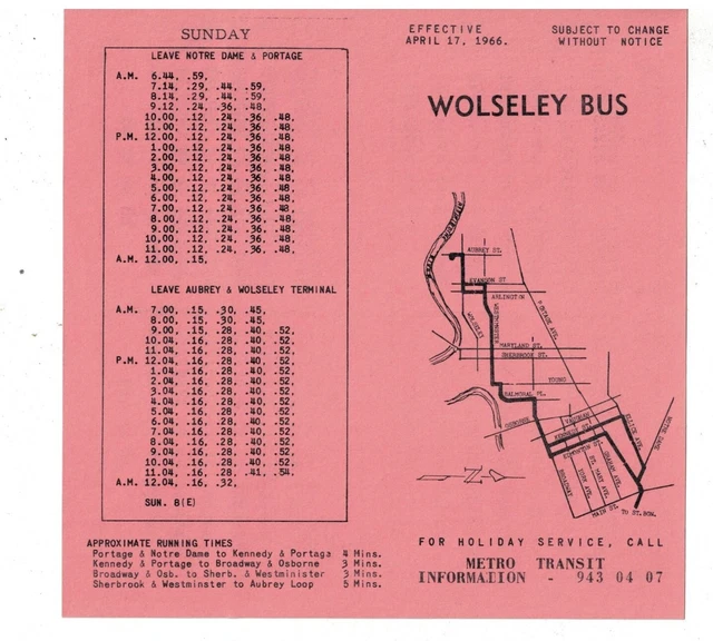 1962 LEXINGTON KY Bus Schedule And Route Map North South Limestone
