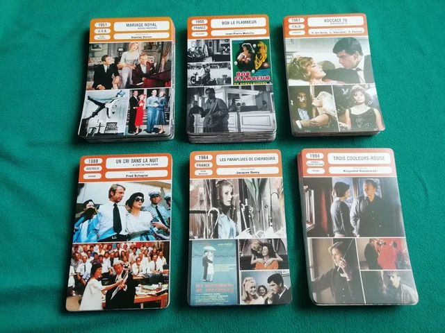 Lot De 600 Fiches Cinema  Films