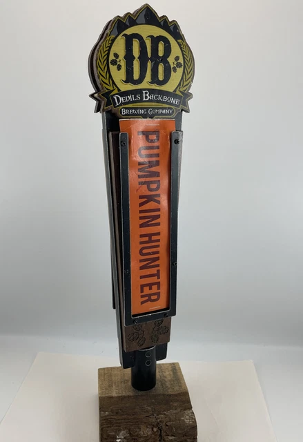 Beer Tap Handle Devil’s Backbone Pumpkin Hunter Beer Tap Handle Lot AA
