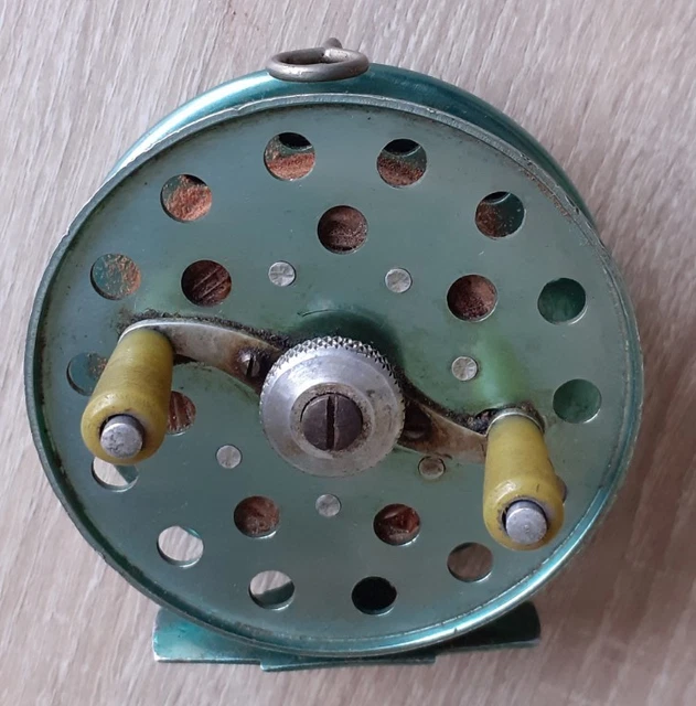 Moulinet pêche ancien crack contact 400 plus bobine supplémentair