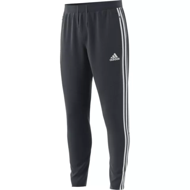 adidas Tiro 19 Men's Training Pants Climacool / Soccer Grey / White Bottoms