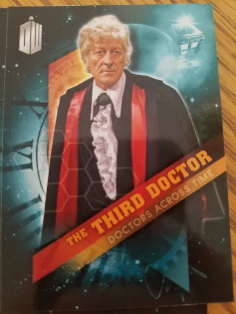 2016 Topps Doctor Who Timeless #3 The Third Doctor - Doctors Across Time