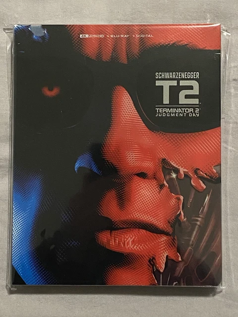 4K UHD BLU-RAY Terminator 2 Judgement Day Steelbook Please Read Desc ...