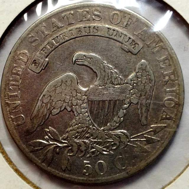 1831 Buste Argent Demi-Dollar De Collection De Pièces De Type Ancien 3