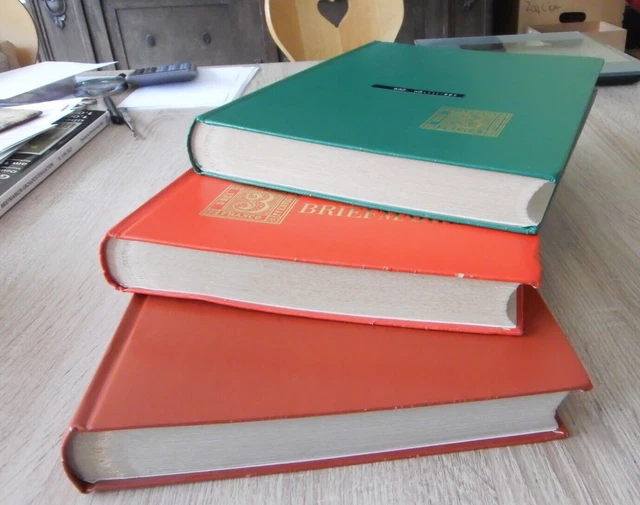 Bund  1951 - 92 meist gestempelt  in 3 Steckbüchern zu je 60 Seiten