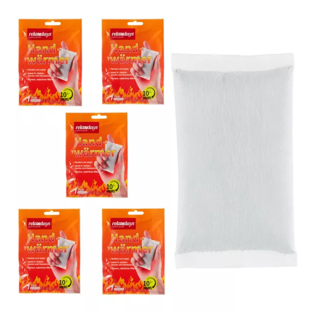 Set calentador de manos Calientamanos Almohadillas térmicas desechables