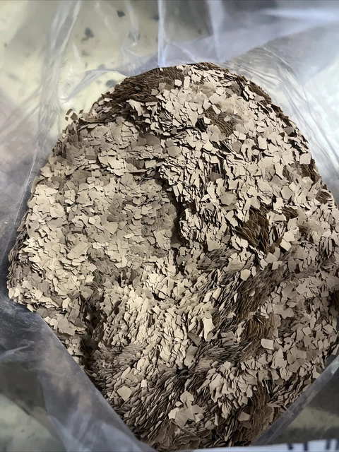 Dark Tan 1/4” Epoxy Chip flakes Painting Priced Per 4 lbs Bags