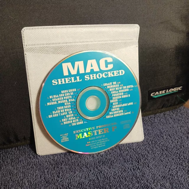 Shell Shocked [PA] by Mac (CD, Jul-1998, No Limit Records) for