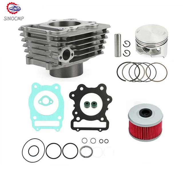 Engine Cylinder Piston Gasket Kit for 1988-2000 Honda TRX 300 Fourtrax FW 4x4 US